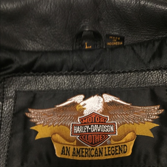 SOLD Men’s Harley Davidson Motorcycle Jacket - Picture 8 of 8